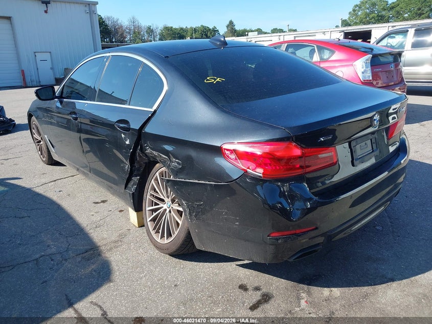 Vin: wbaje7c54kww21194, lot: 46520861, bmw 540i xdrive 20193