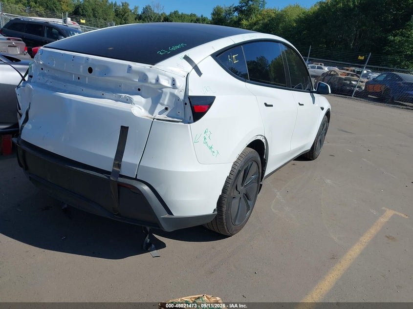 Vin: 7saygded8ta484832, lot: 46520864, tesla model y premium rear-wheel drive/rear-wheel drive 20264