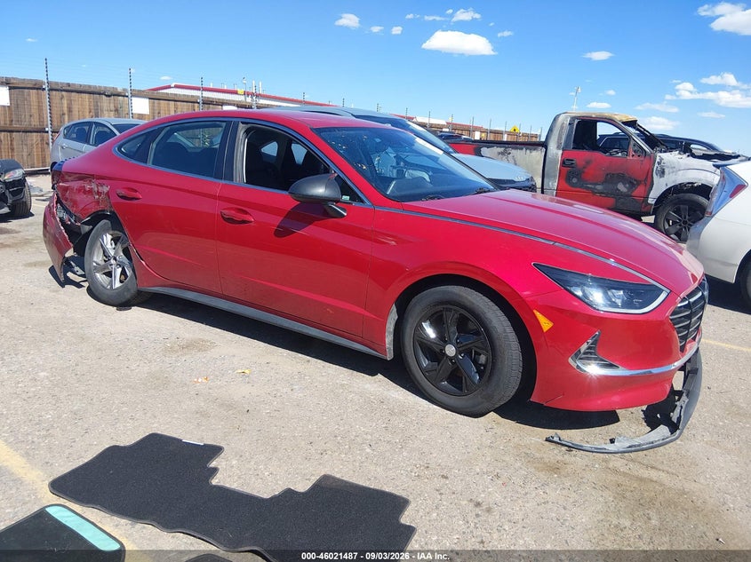 Vin: 5npeg4ja9mh100459, lot: 46520878, hyundai sonata se 2021 img_1