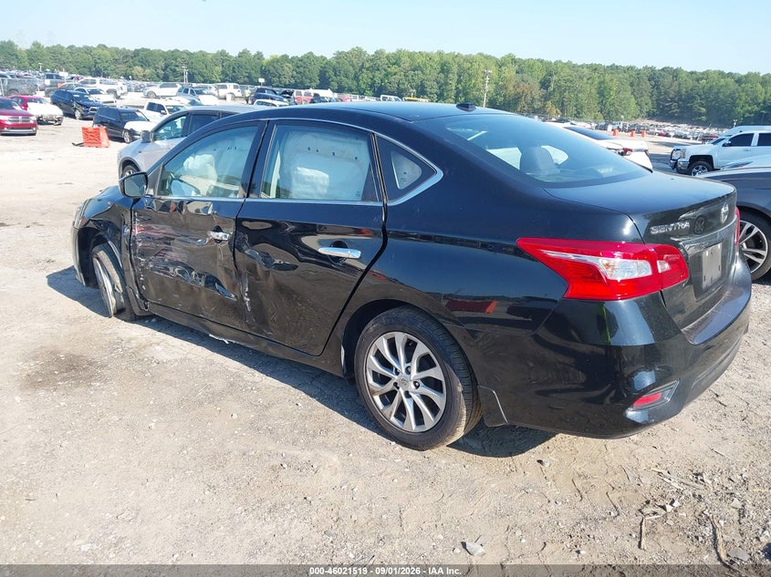Vin: 3n1ab7ap2jy273230, lot: 46520910, nissan sentra sv 20183