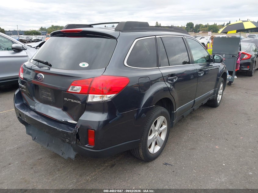 Vin: 4s4brbcc4d3294275, lot: 46520978, subaru outback 2.5i premium 20134