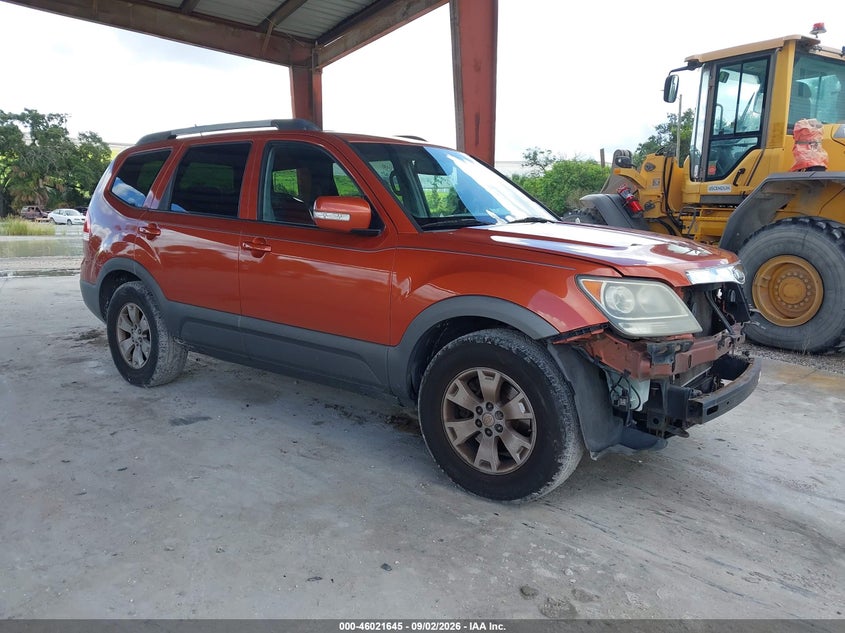 KIA BORREGO 2009 VIN KNDJJ741895014113