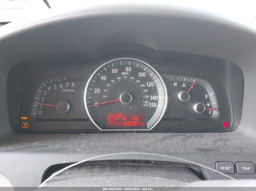 KIA BORREGO 2009 VIN KNDJJ741895014113