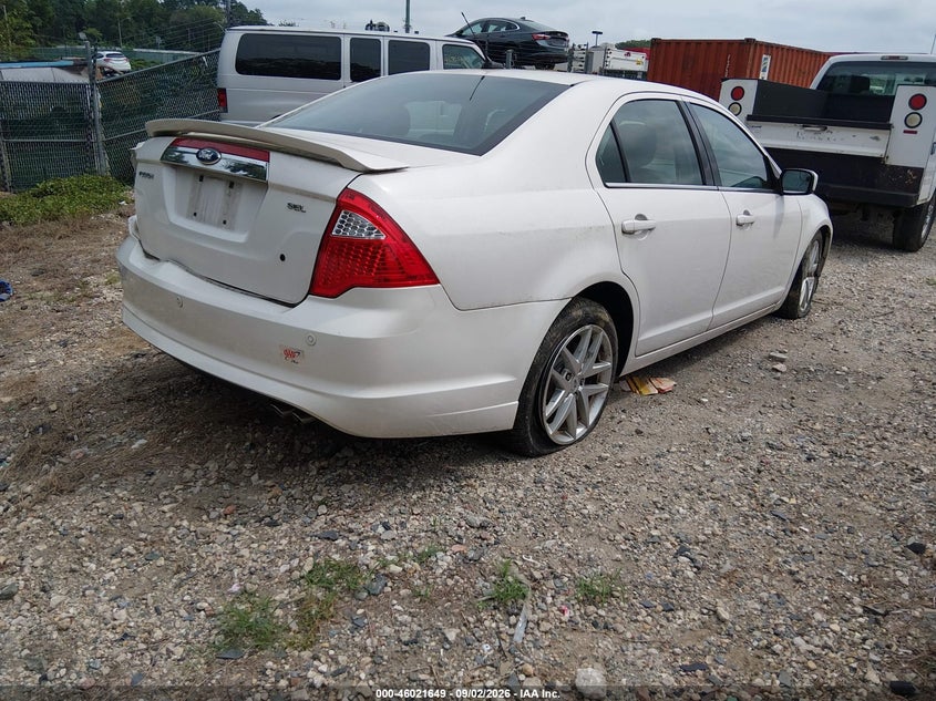 2012 FORD FUSION auction photo 4