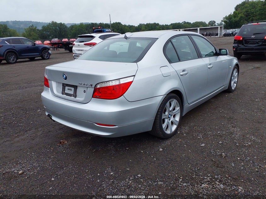 BMW 535XI 2008 VIN WBANV93538CZ62996
