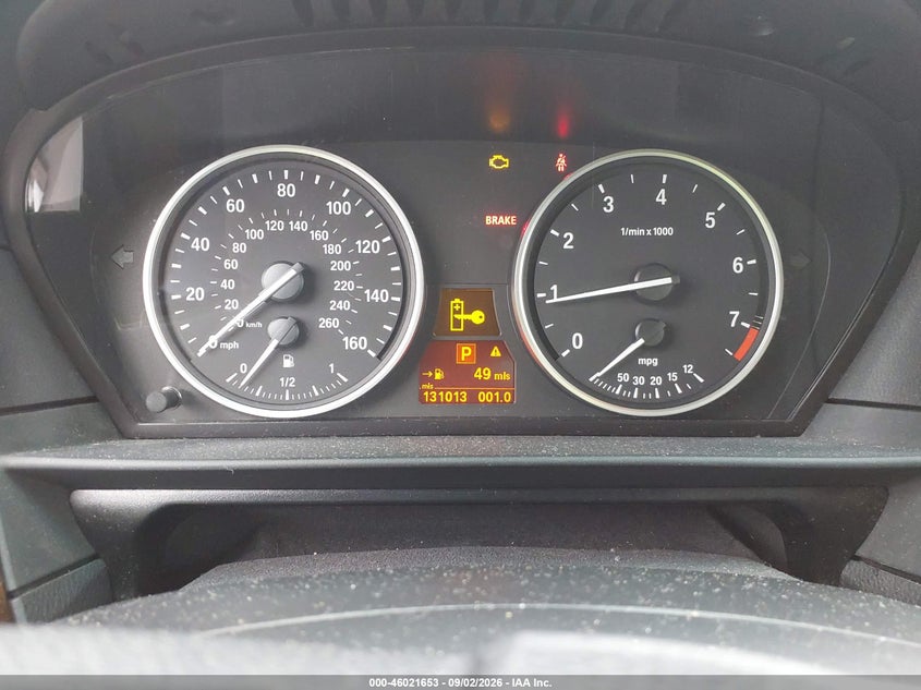 BMW 535XI 2008 VIN WBANV93538CZ62996