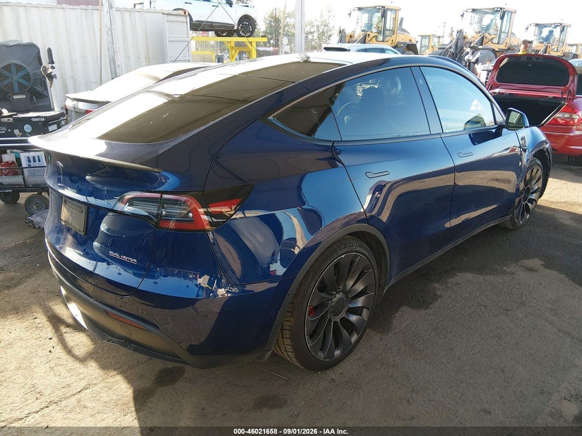TESLA MODEL Y 2021 VIN 5YJYGDEF4MF197491