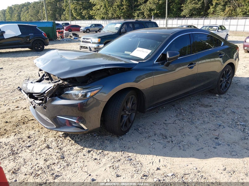 2016 Mazda 6, Front End, IAAI, VIN JM1GJ1W56G1451331 — photo 2