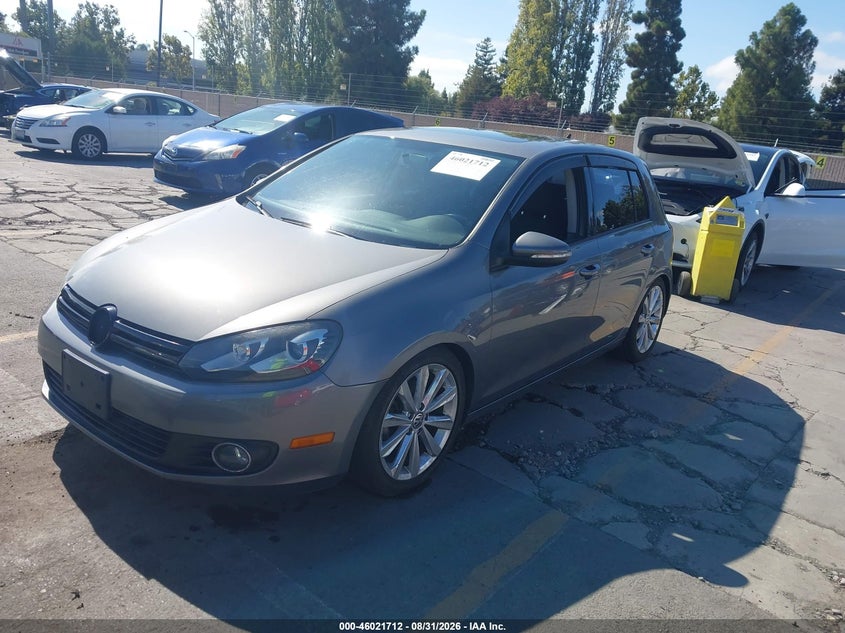 VOLKSWAGEN GOLF 2013 VIN WVWNM7AJ5DW132412