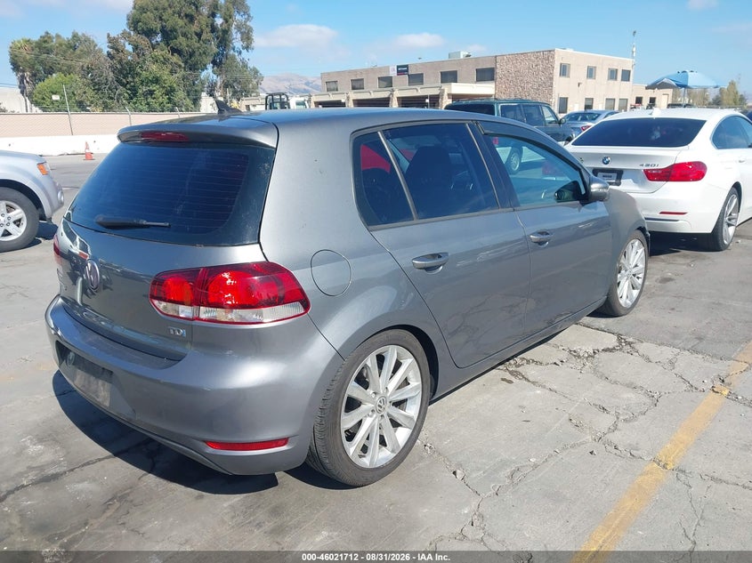 VOLKSWAGEN GOLF 2013 VIN WVWNM7AJ5DW132412