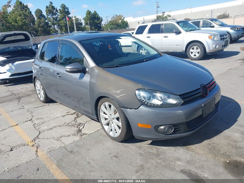 2013 VOLKSWAGEN GOLF auction photo 1