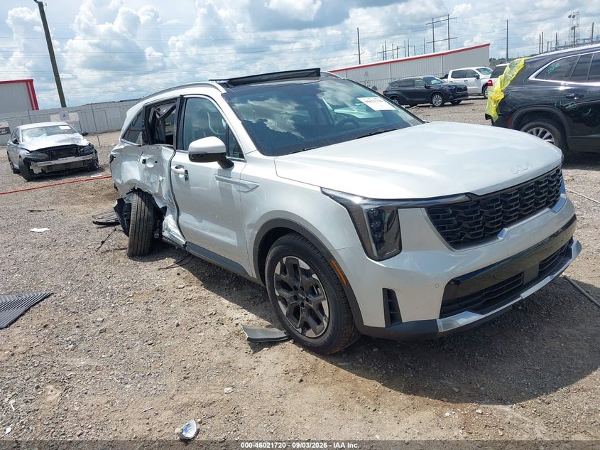 Vin: 5xyrl4jc6tg478176, lot: 46521111, kia sorento s 20261