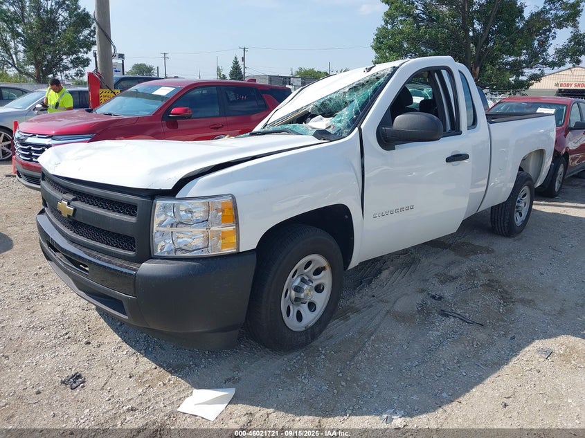 Vin: 1gcscpex5az298783, lot: 46521112, chevrolet silverado 1500 work truck 20102