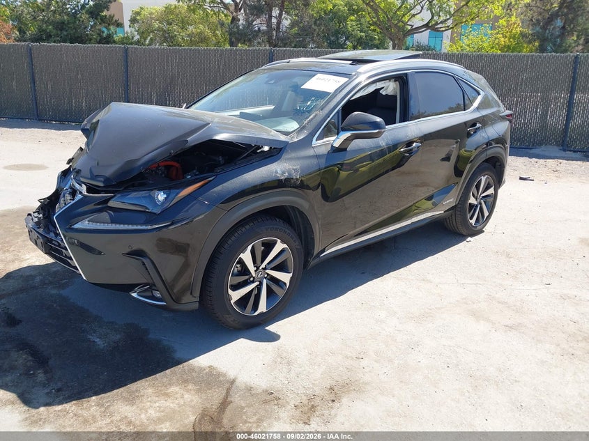 LEXUS NX 300H 2018 VIN JTJBJRBZ2J2076148