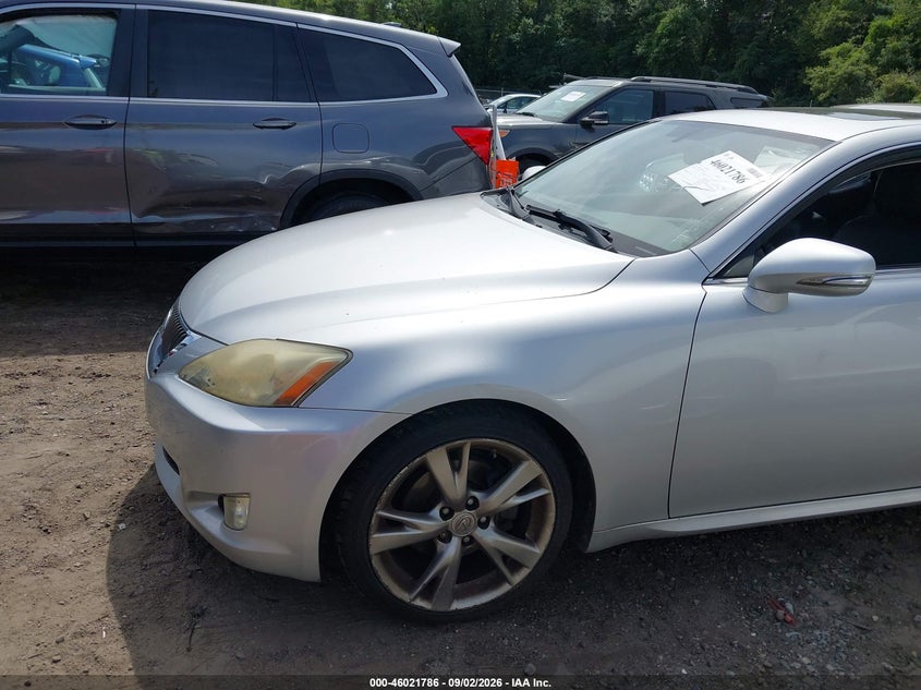 2010 LEXUS IS 250 auction photo 6