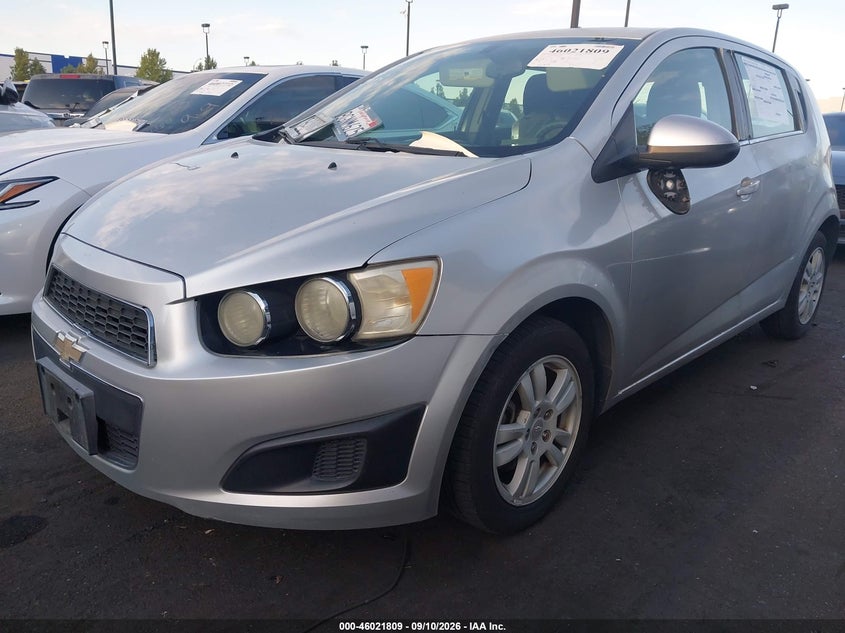 Vin: 1g1jc6sg6f4207401, lot: 46521200, chevrolet sonic lt auto 20152
