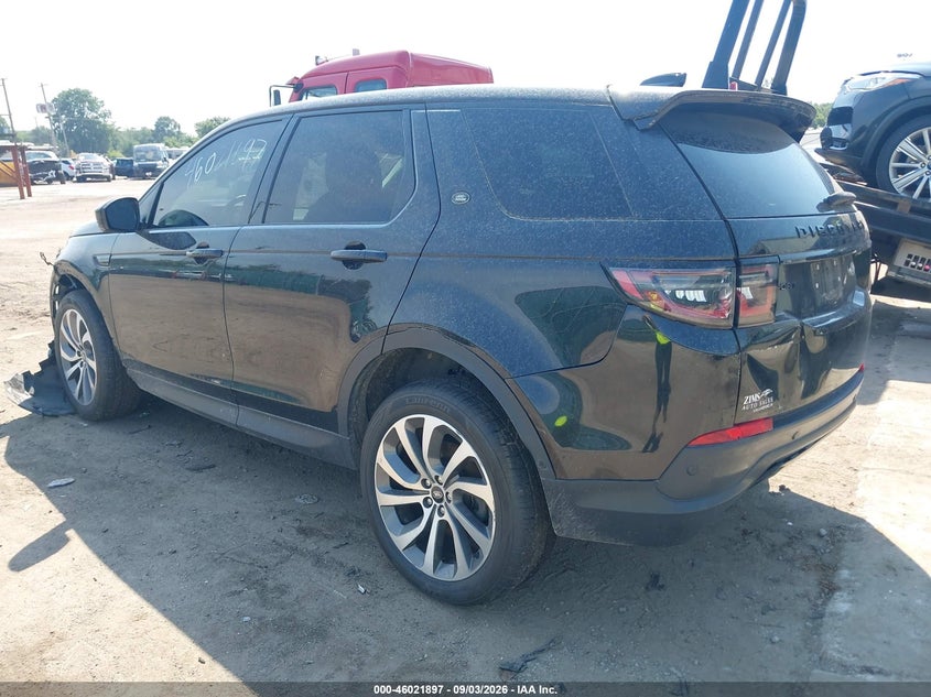 Vin: salcp2fx5mh898412, lot: 46521288, land rover discovery sport se 20213