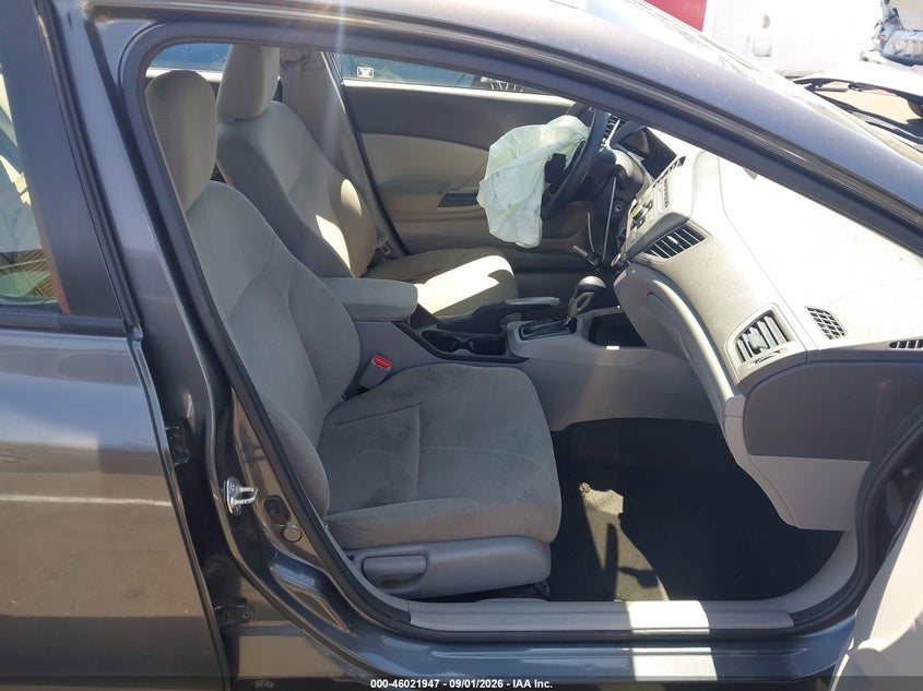 2012 HONDA CIVIC auction photo 5