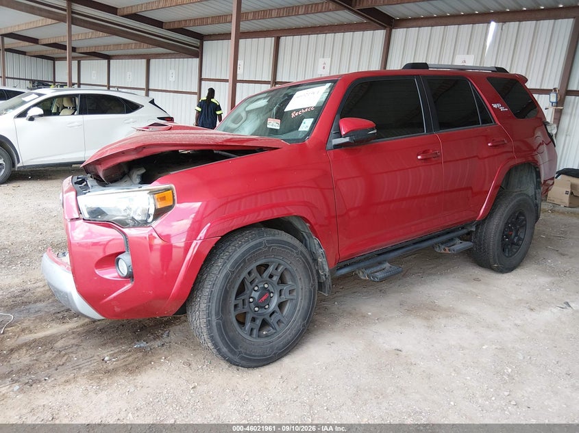 Vin: jtebu5jr1j5539735, lot: 46521352, toyota 4runner trd off road premium 20182