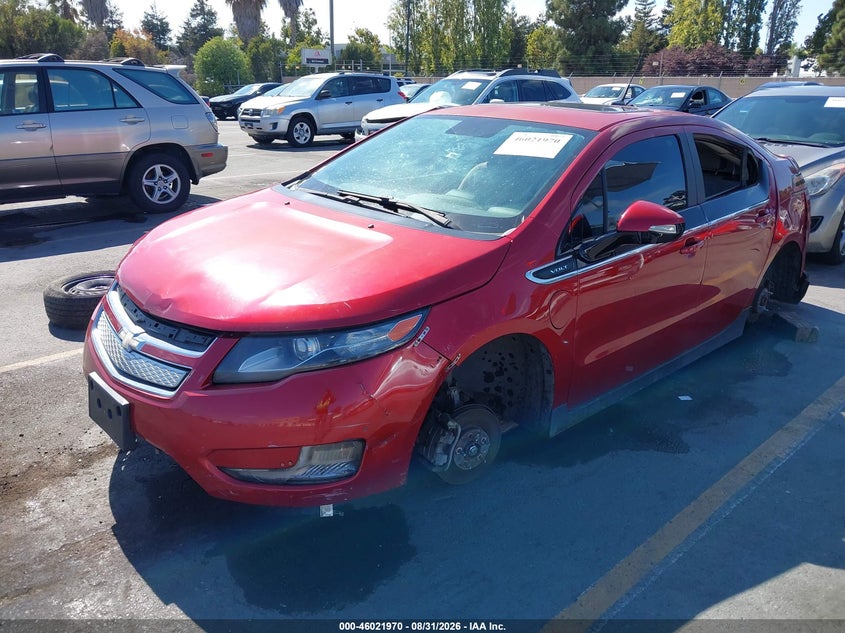 Vin: 1g1re6e47du131540, lot: 46521361, chevrolet volt 20132