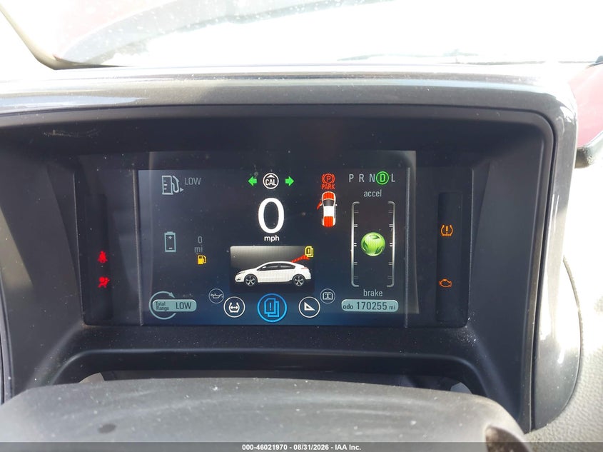 CHEVROLET VOLT 2013 VIN 1G1RE6E47DU131540