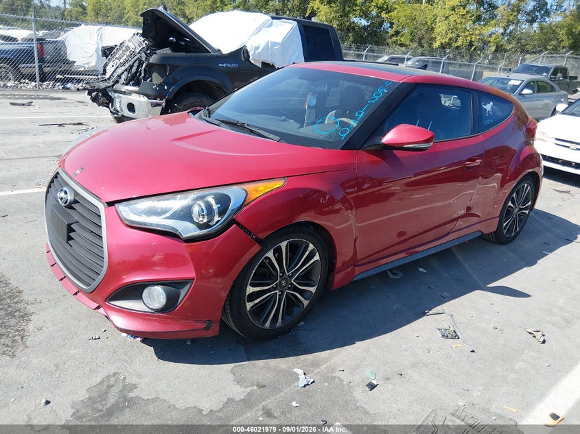 2016 HYUNDAI VELOSTER auction photo 2