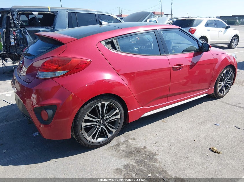 2016 HYUNDAI VELOSTER auction photo 4