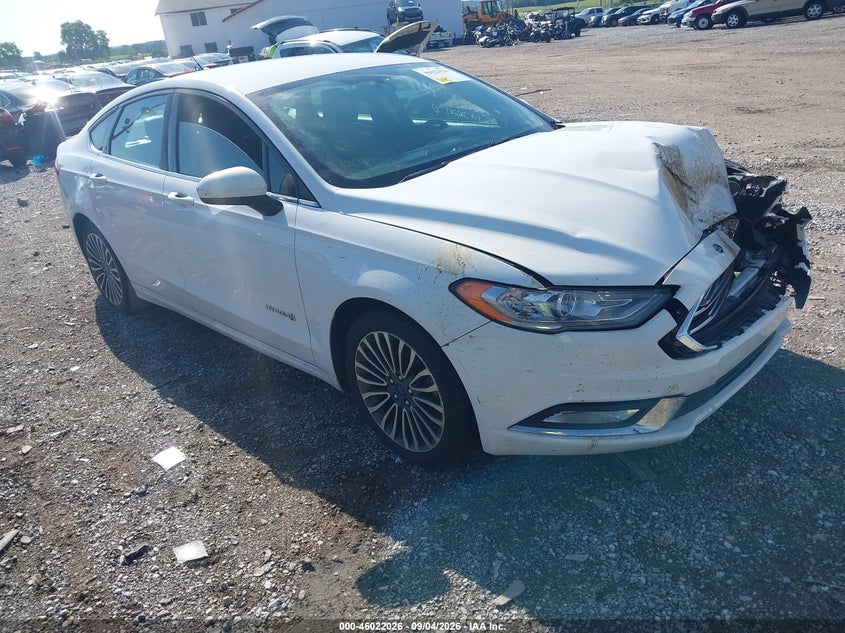 Vin: 3fa6p0lu1hr382285, lot: 46521417, ford fusion hybrid se 2017 img_1