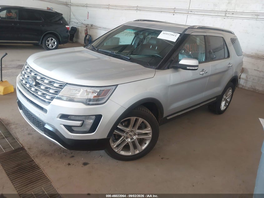 2016 Ford Explorer, Rear, IAAI, VIN 1FM5K8F86GGC47581 — photo 2