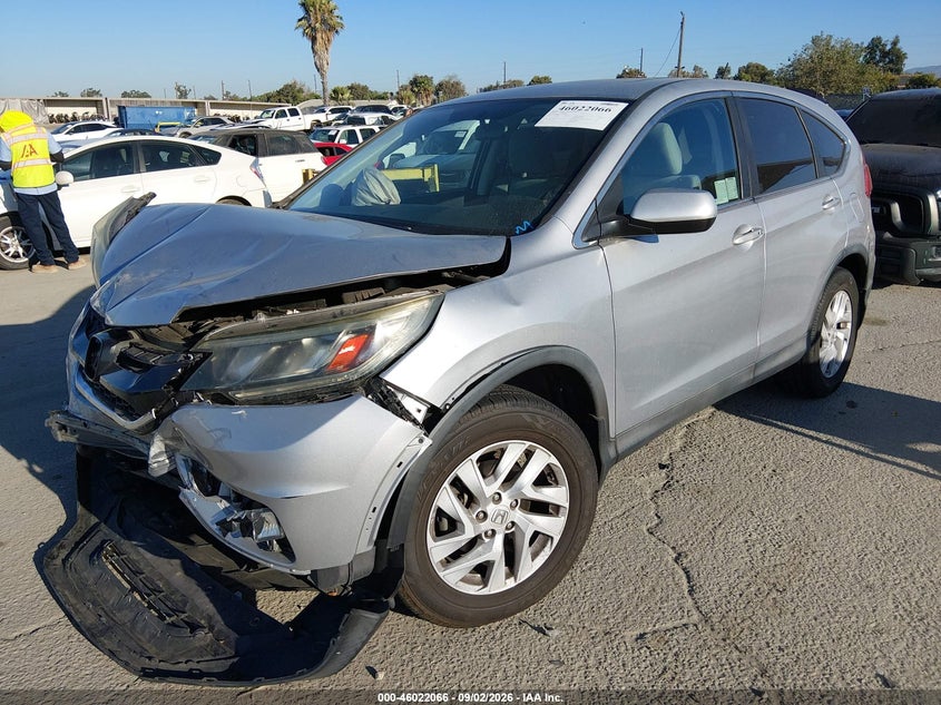 2016 Honda Cr-V Ex, Front End, IAAI, VIN 3CZRM3H55GG706779 — photo 2