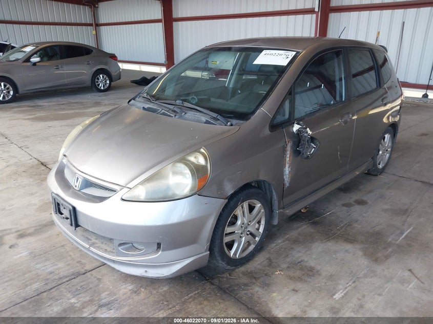 2008 HONDA FIT auction photo 2