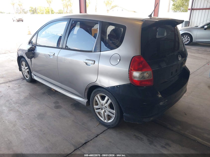 2008 HONDA FIT auction photo 3
