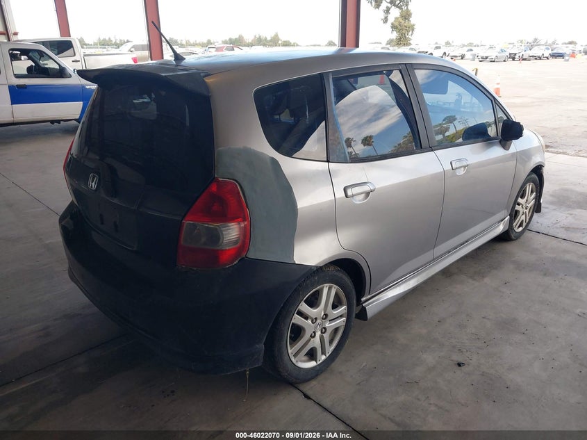 2008 HONDA FIT auction photo 4