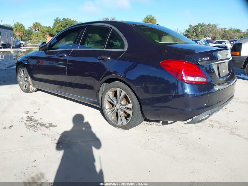 2015 MERCEDES-BENZ C 300 auction photo 3