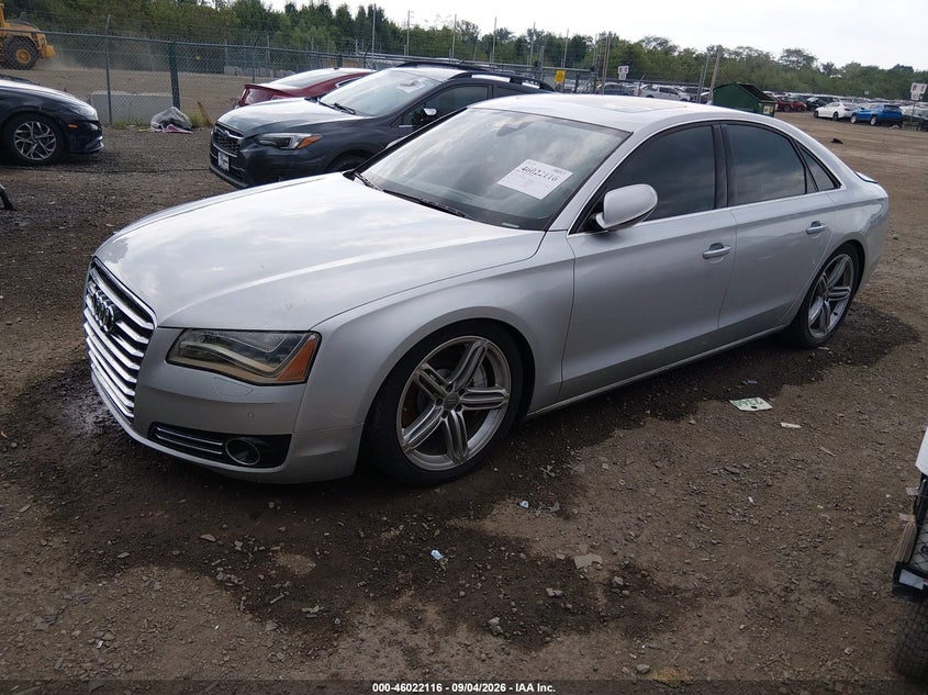 2013 AUDI A8 auction photo 2