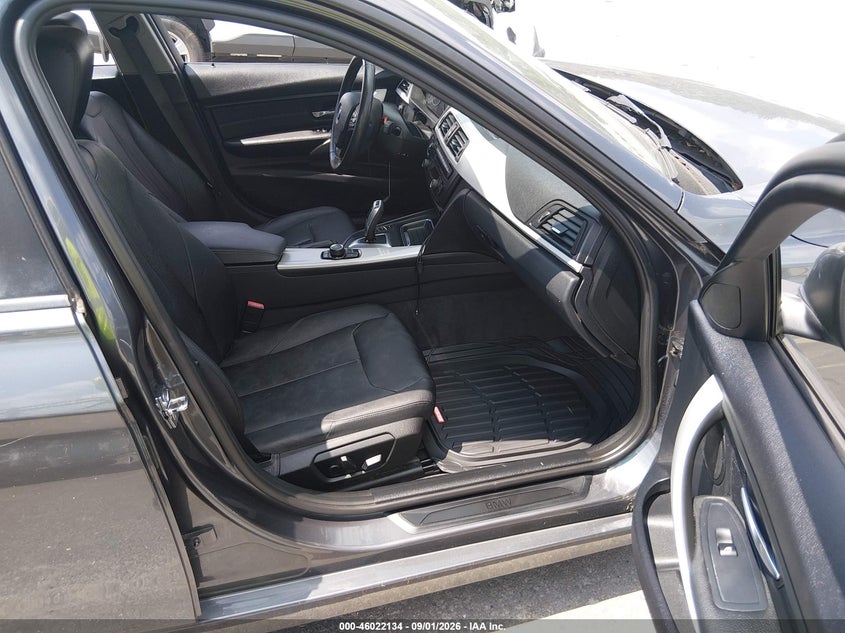 BMW 328I 2012 VIN WBA3A5C55CF345165