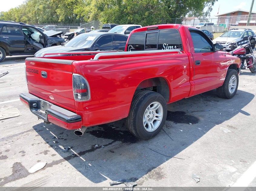 2001 DODGE DAKOTA auction photo 4