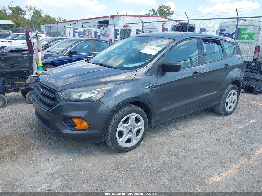 2018 Ford Escape, Rear, IAAI, VIN 1FMCU0F74JUA19677 — photo 2