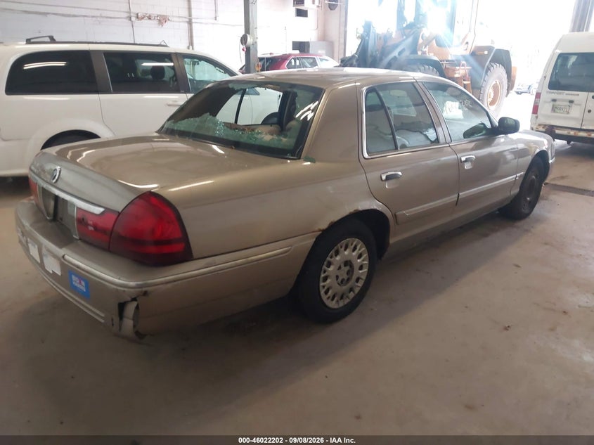MERCURY GRAND MARQUIS 2004 VIN 2MEFM74W04X611402
