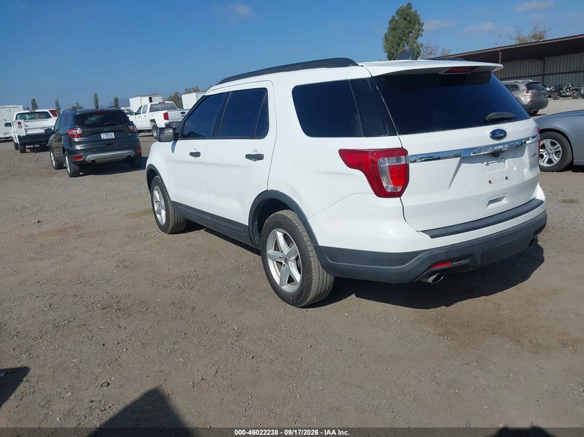 FORD EXPLORER 2018 VIN 1FM5K8BH5JGC57211