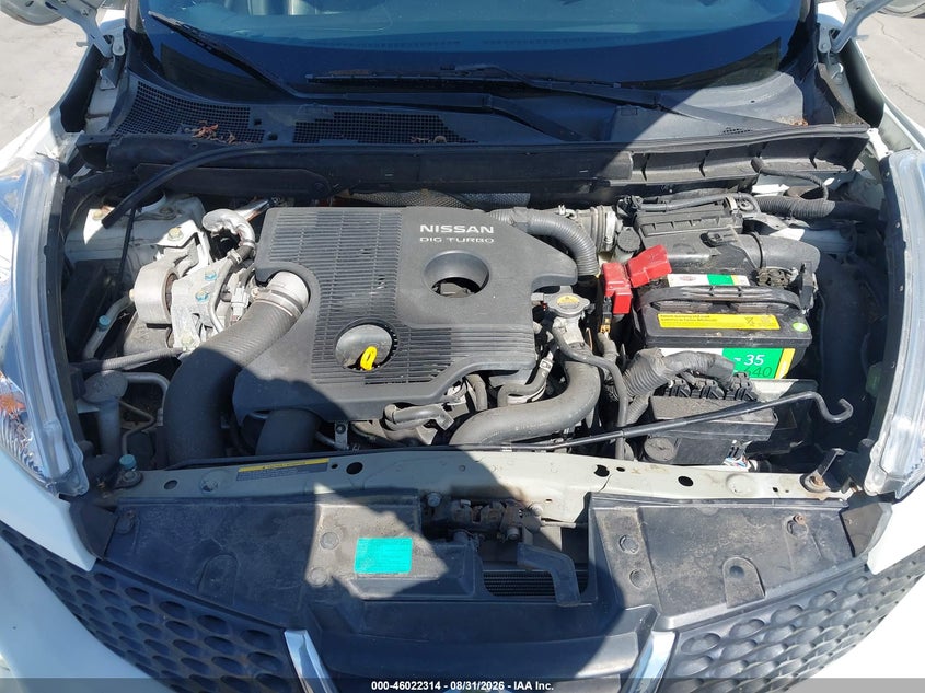 NISSAN JUKE 2013 VIN JN8AF5MV3DT222692