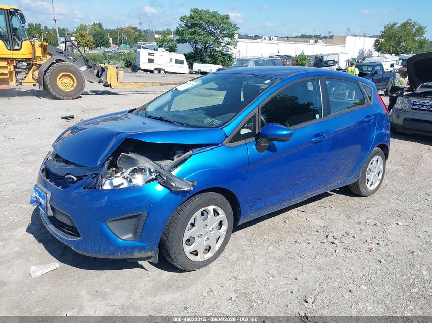 FORD FIESTA 2011 VIN 3FADP4EJ7BM121605