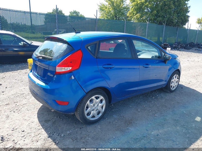 Vin: 3fadp4ej7bm121605, lot: 46521706, ford fiesta se 20114