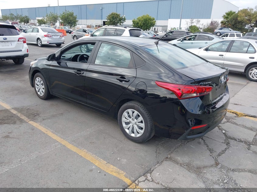 2022 HYUNDAI ACCENT auction photo 3