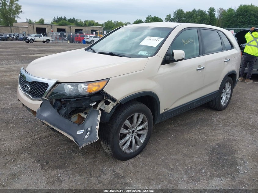 Vin: 5xykuda23bg025637, lot: 46521732, kia sorento ex v6 20112