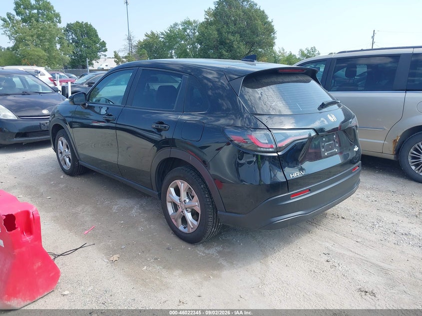 Vin: 3czrz2h30sm702143, lot: 46521736, honda hr-v awd lx 20253