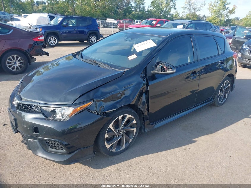 Vin: jtnkarje3hj546300, lot: 46521762, toyota corolla im 20172