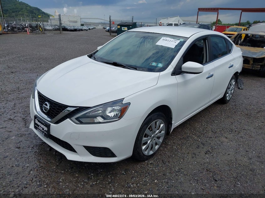 2016 Nissan Sentra, Удар ззаду, IAAI, VIN 3N1AB7AP8GY271605 — фото 2