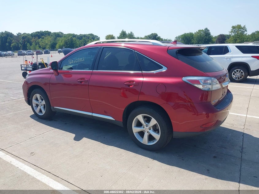2010 LEXUS RX SPORT UTILITY VEHICLE 3.5L V-6 DOHC, VVT, PREMIUM , 275HP