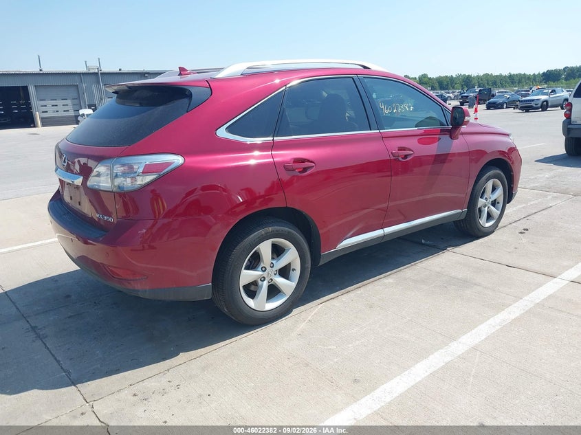 2010 LEXUS RX SPORT UTILITY VEHICLE 3.5L V-6 DOHC, VVT, PREMIUM , 275HP